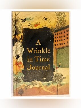 A Wrinkle in Time Journal Hardcover Book Notebook Square Fish Vintage Style